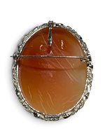 Brosche Mandile 1922 Dame Cammei  in Silber Conchiglia 2MSPCM35.3.26 - 2MSPCM35.3.26